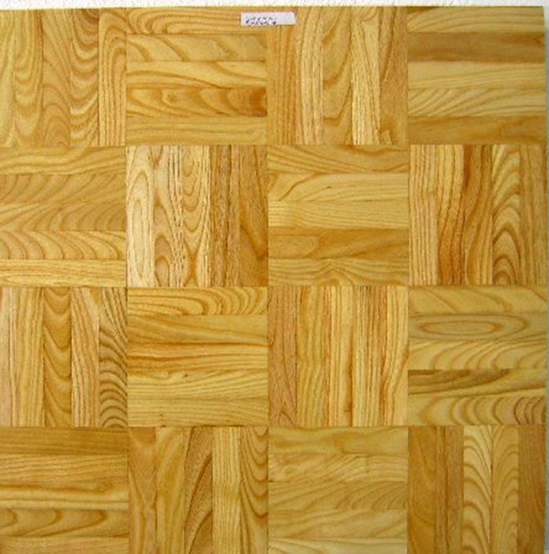 Pokládání dřevěné podlahy Mozaika Jasan II Šachovnice