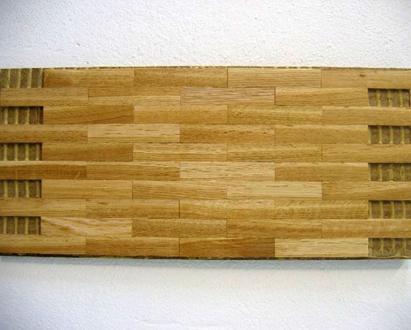Pokládání dřevěné podlahy Mozaika Dub Proužek Anglický Vzor